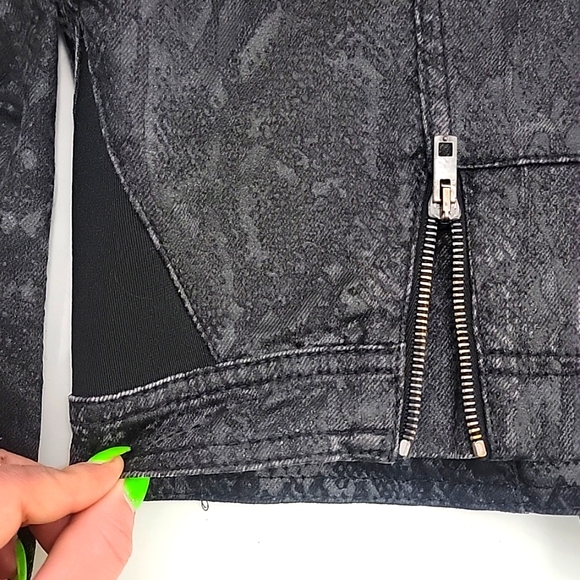 Stella McCartney snakeskin moto jacket - Picture 10 of 11